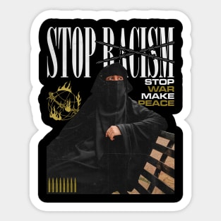 Stop Racism make love Sticker